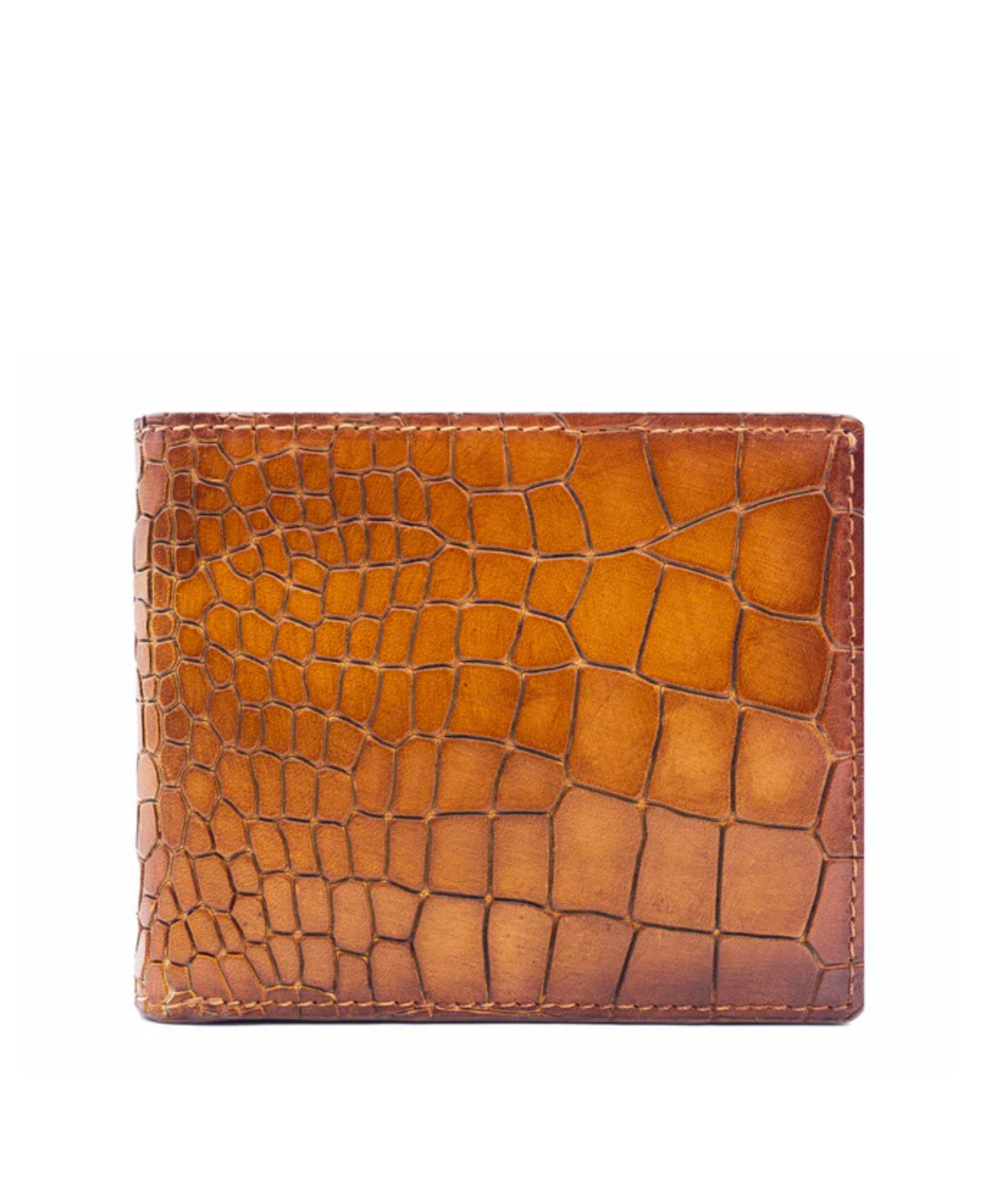 Portefeuille Croco Gold