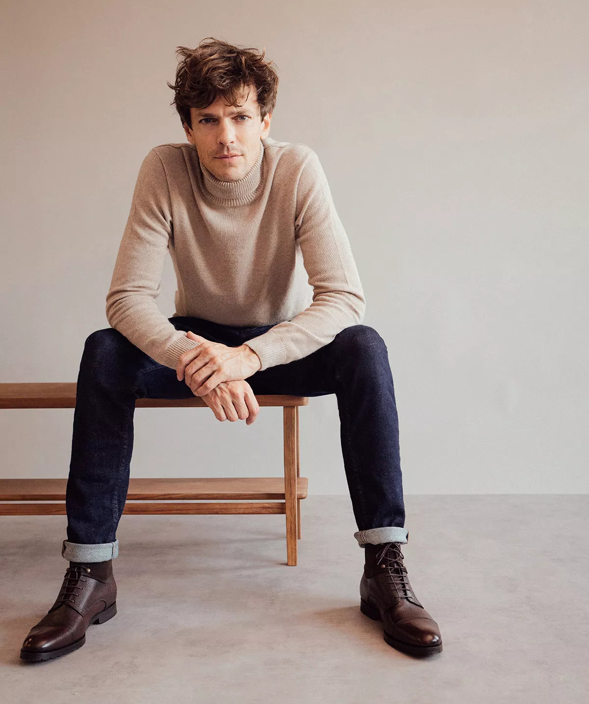 GRAHAMS Black Ankle Boots