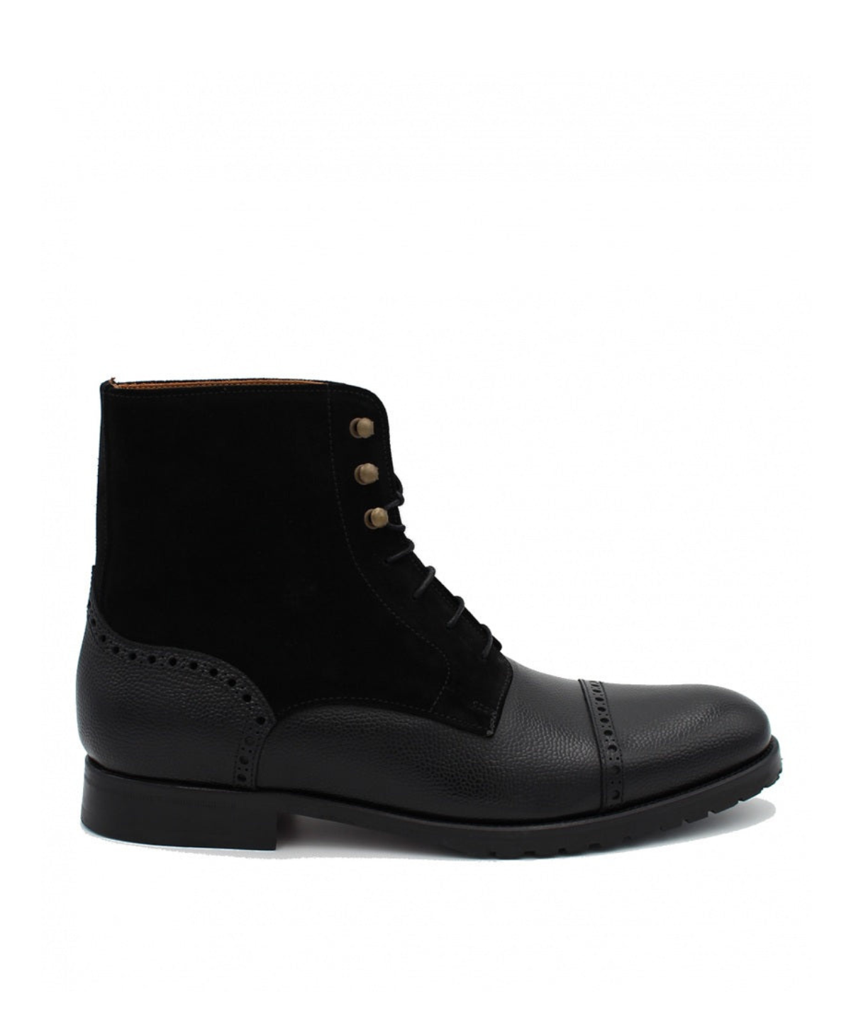 Bottines RAMSEY Grainé Noir