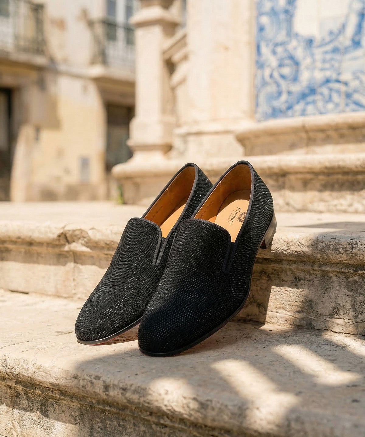 Mocassin BELEM Veau Velours Noir