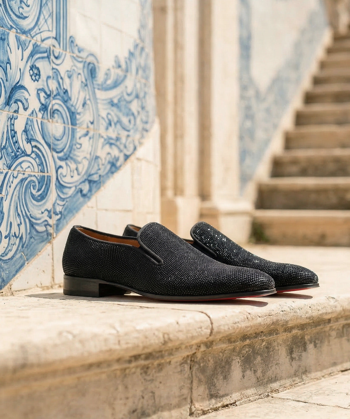 Mocassin BELEM Veau Velours Noir