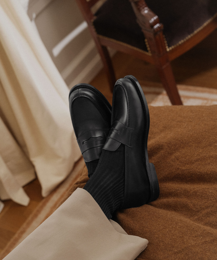 Mocassin COLLEGE 1986 Noir