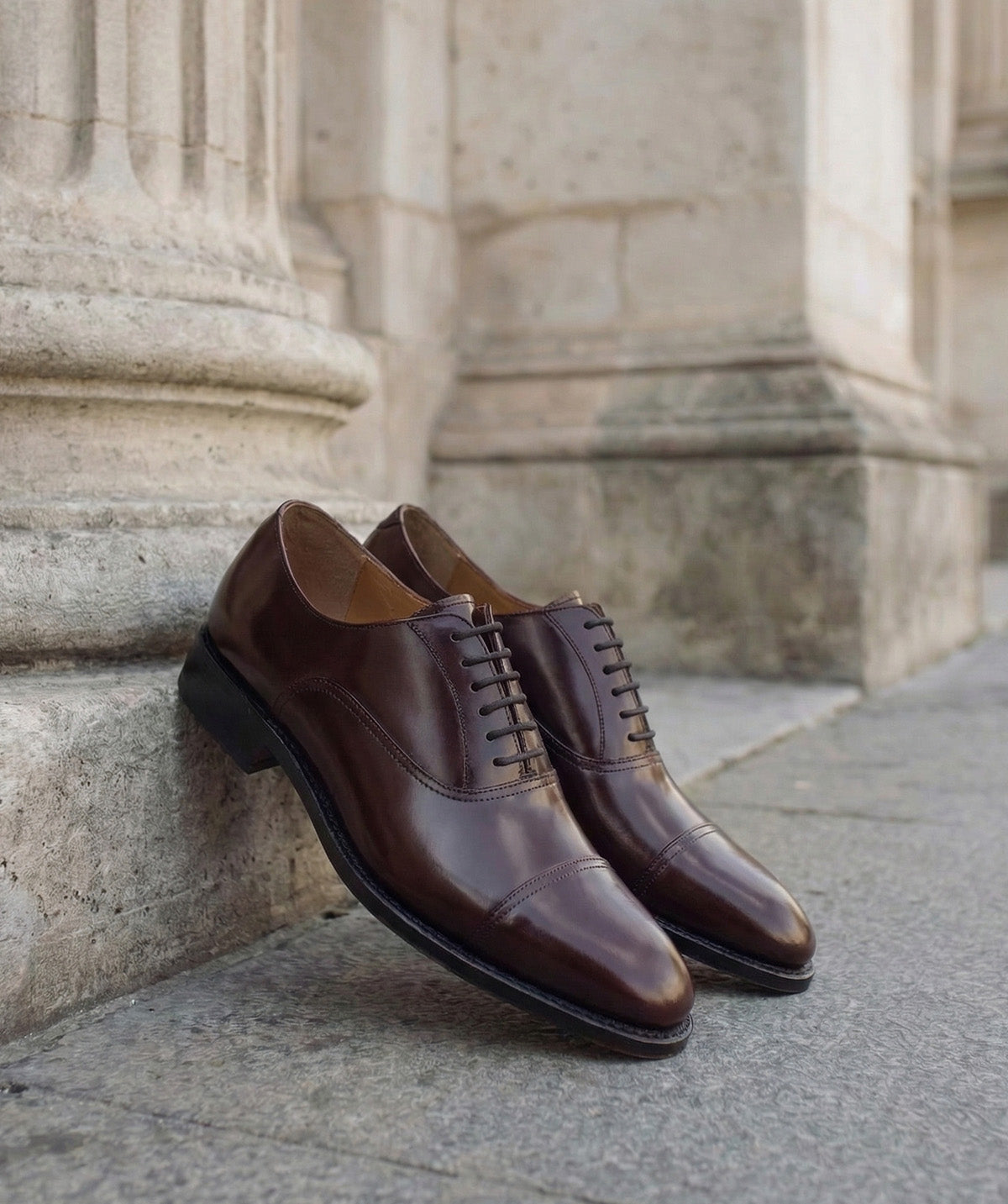 Richelieu WINDSOR Bordeaux Lisse