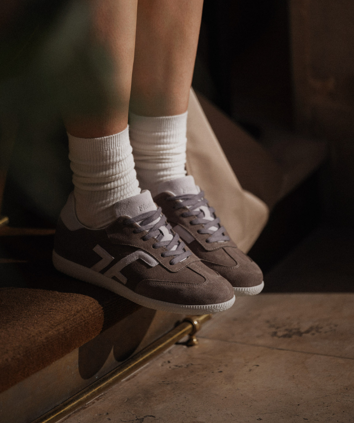 Sneakers MATHILDE Gris Blanc