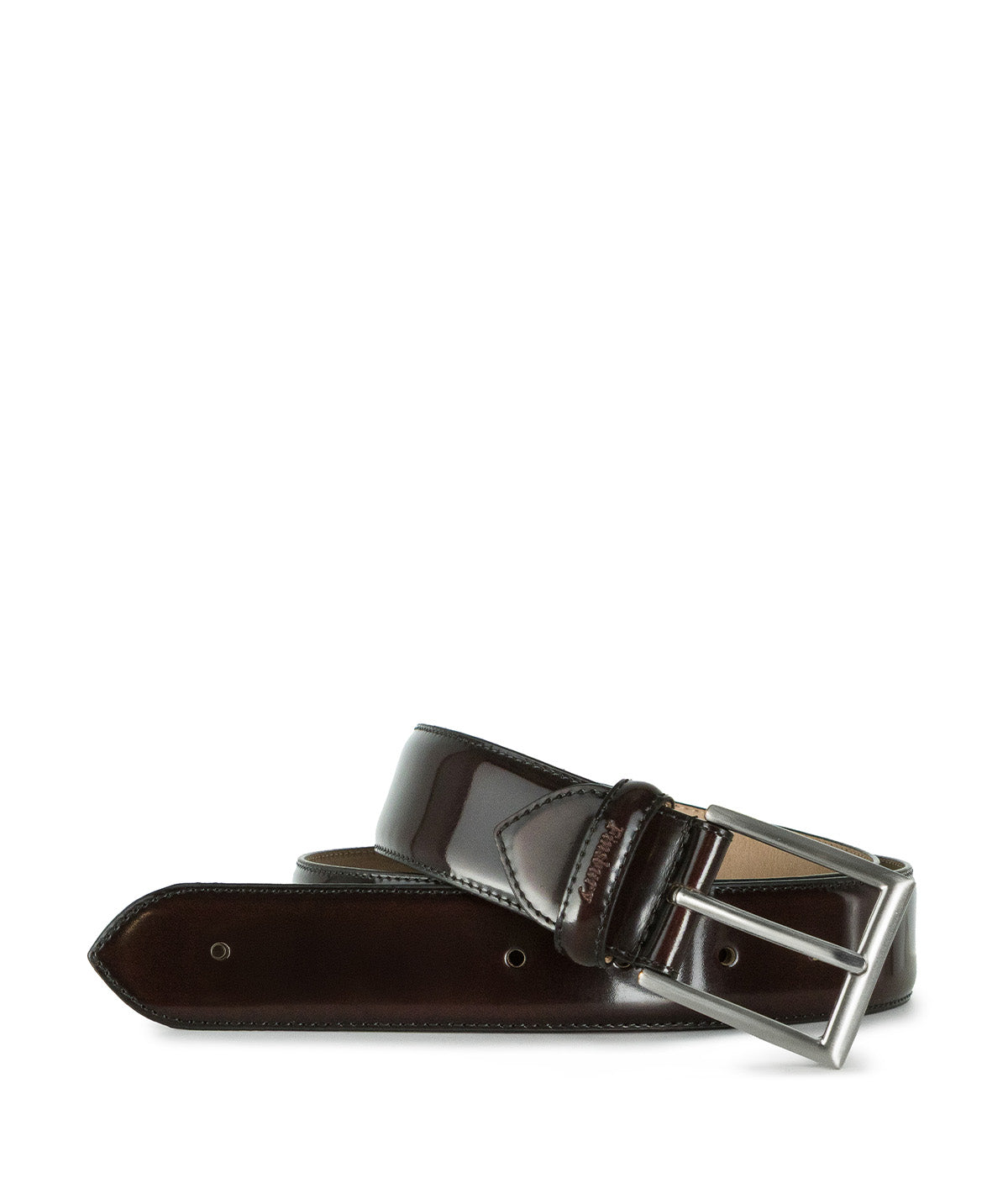 BELT FINSBURY BORDEAUX LISSE