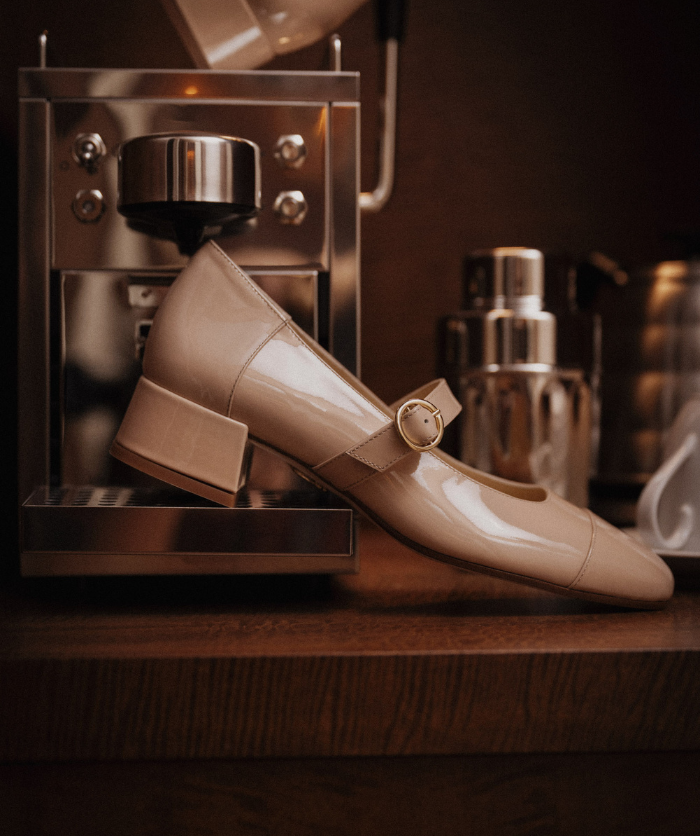 Escarpin MELISSA VERNIS NUDE