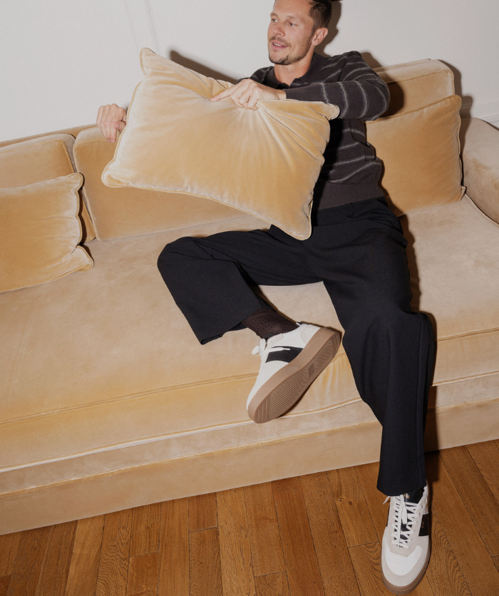 Sneakers ALEXIS Noir et Blanc