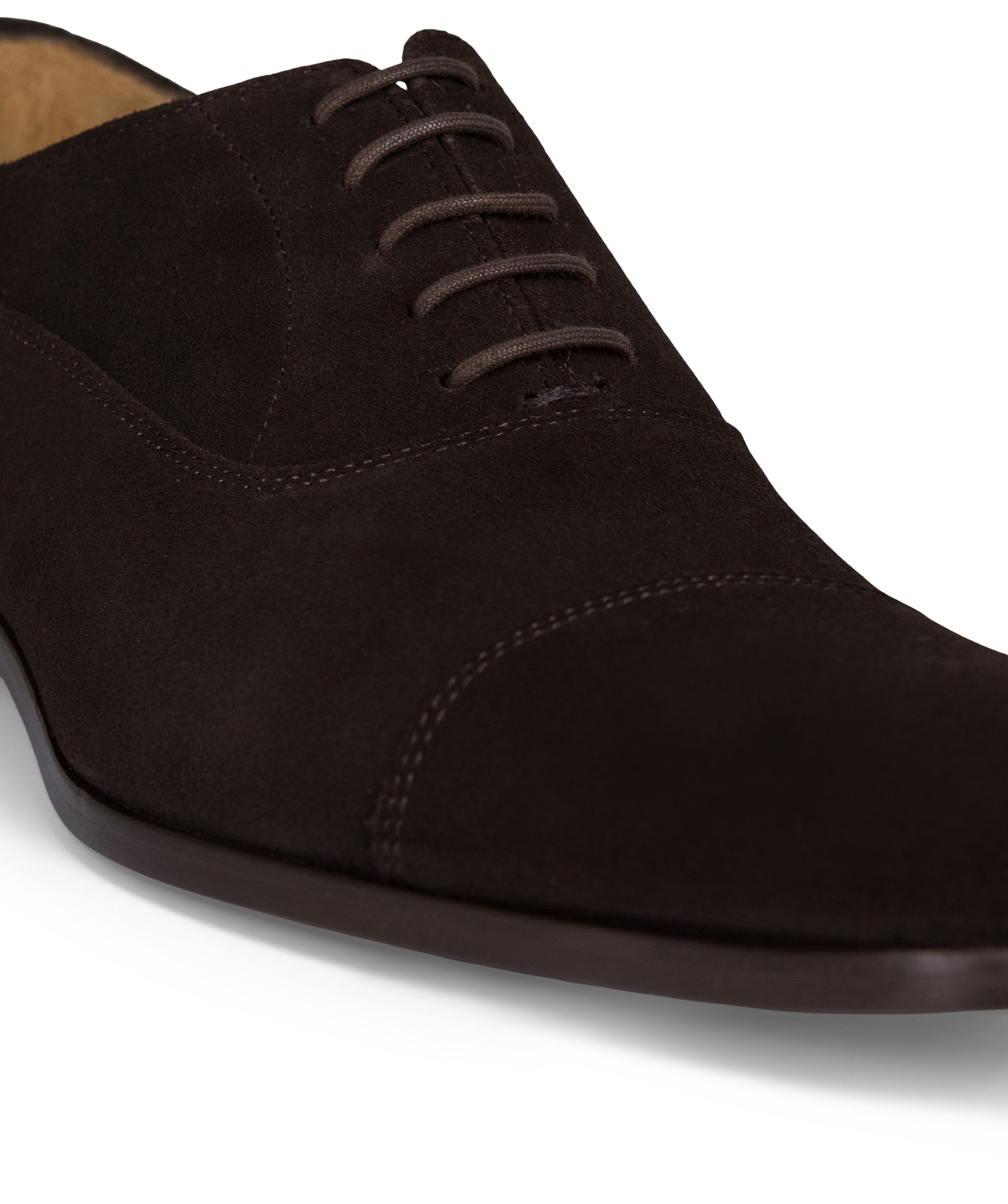 Richelieu WHITNEY Daim Marron Foncé