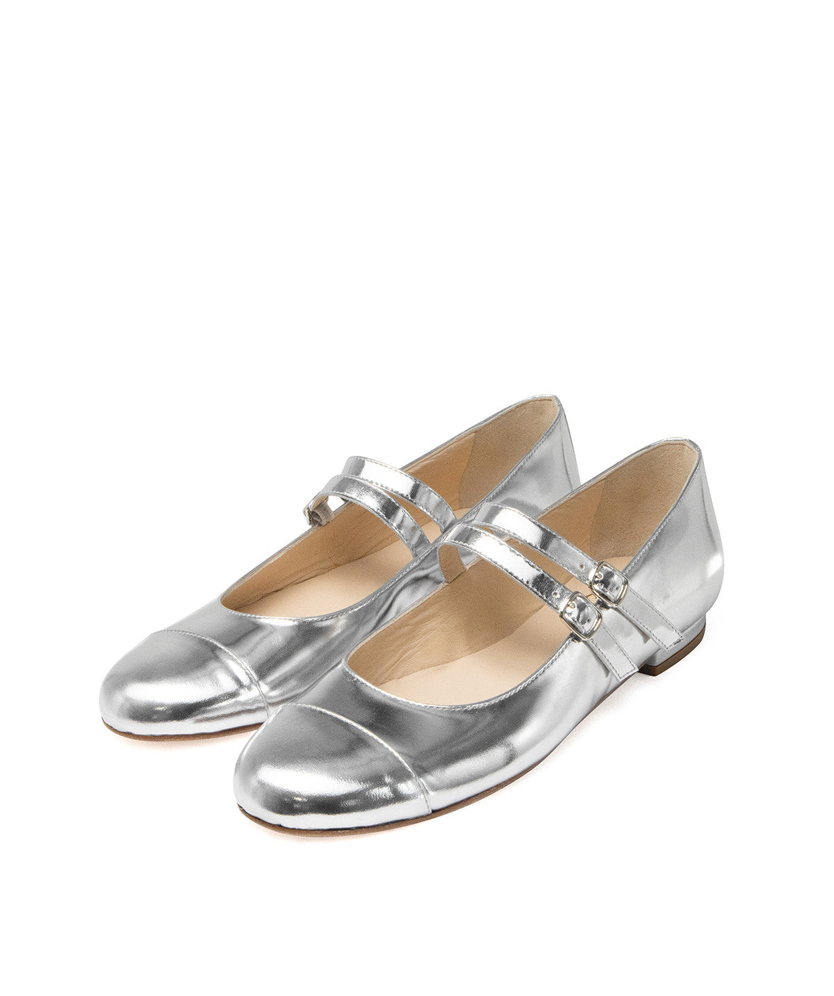 Ballerines MEREDITH Miroir Argent