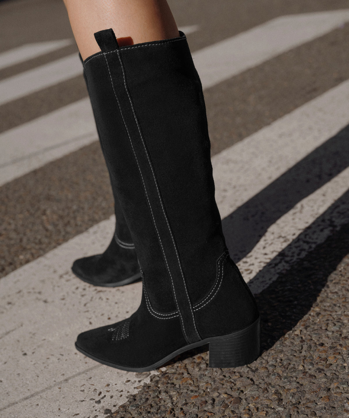 Bottes Santiags JUDITH Noir