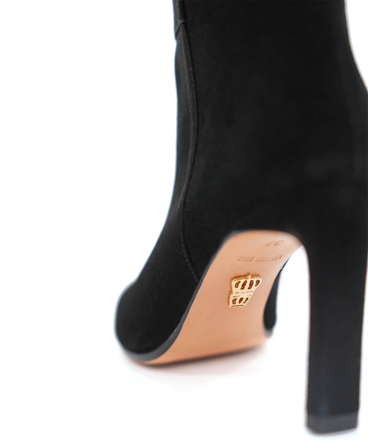 Bottes TAMARA Veau Velours Noir