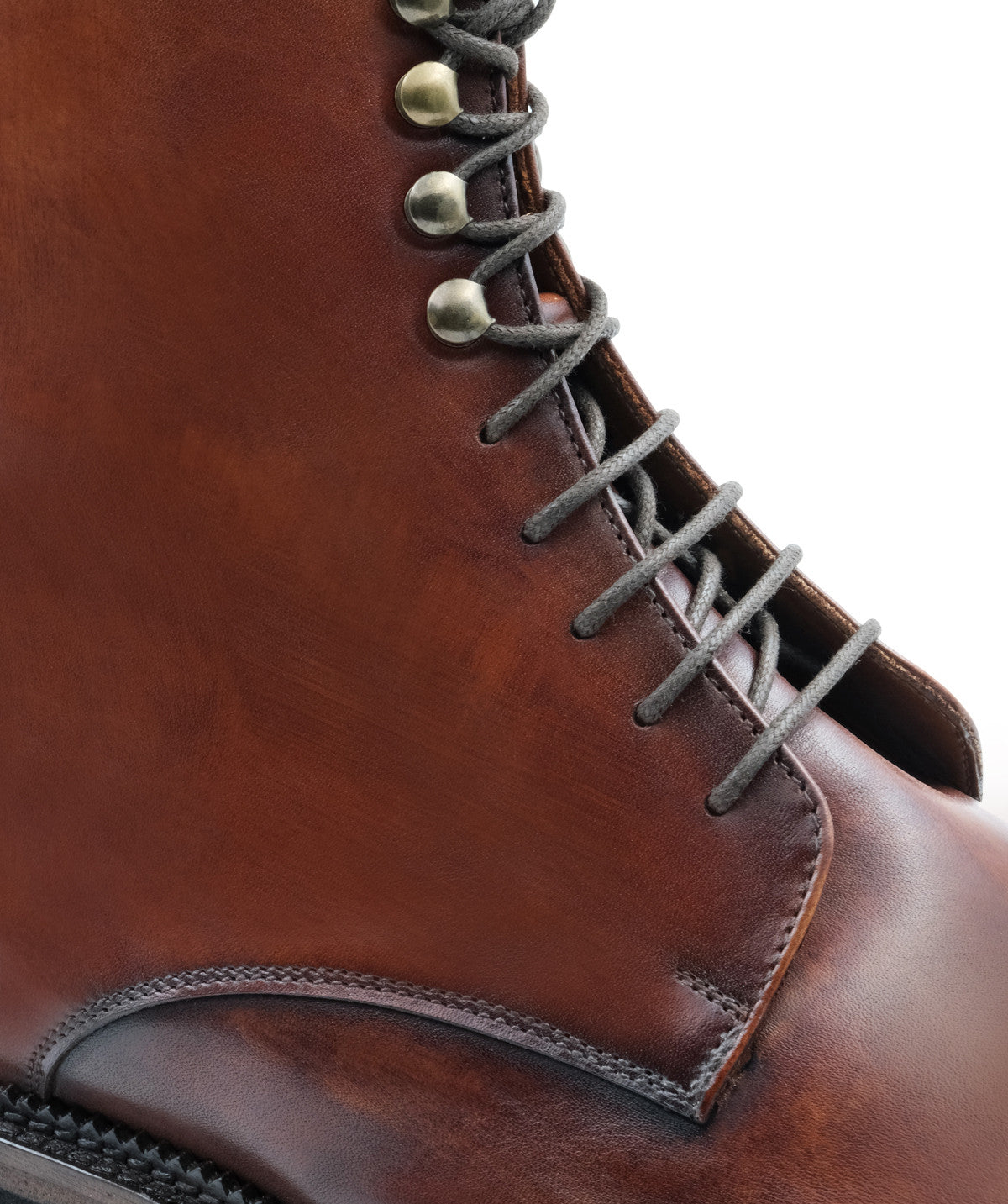 Bottines ALESSANDRO Marron Patiné