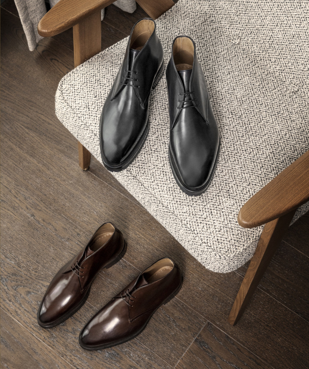 Bottines TOMASO Gris Patiné