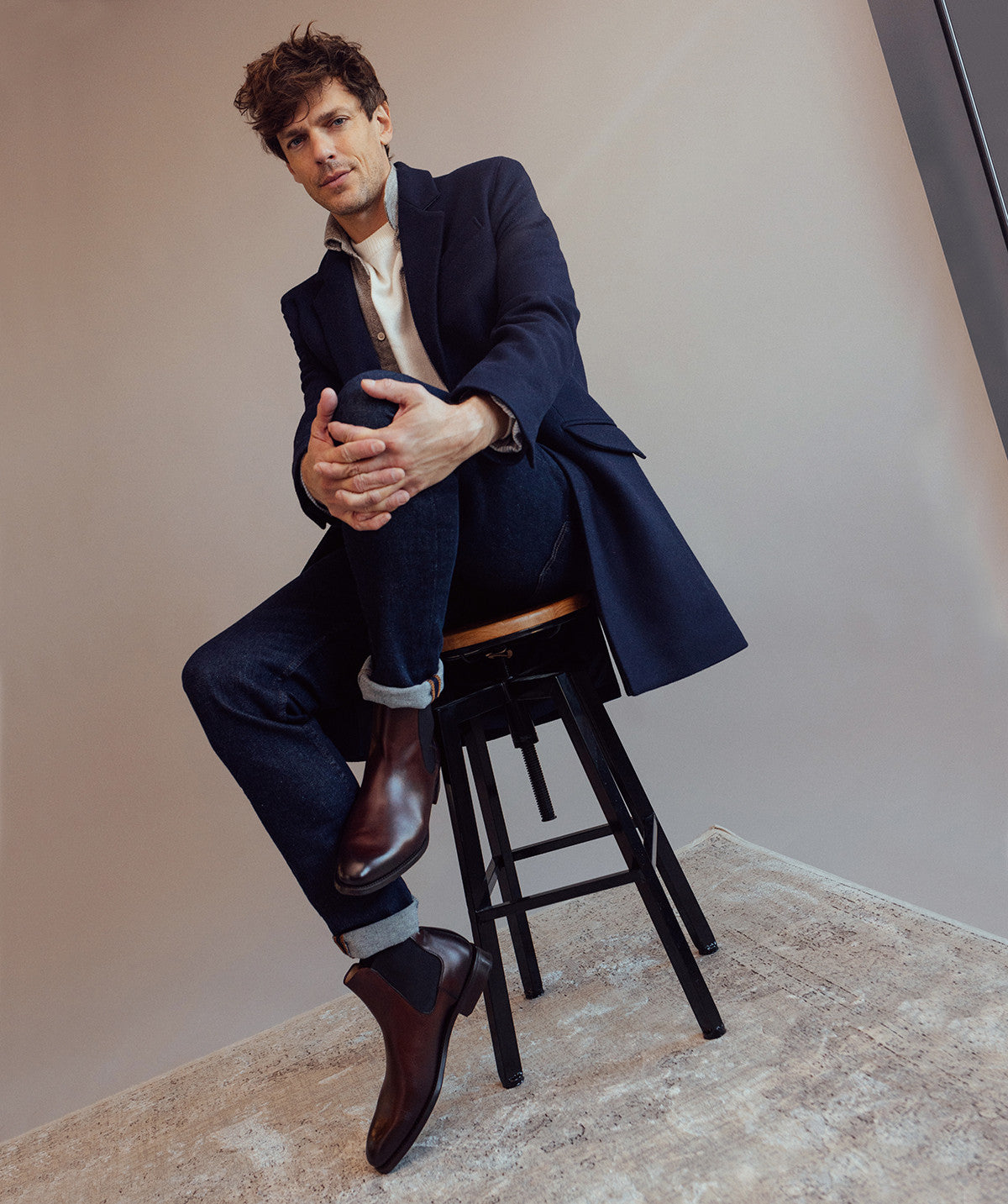 Bottines CHELSEA Noyer