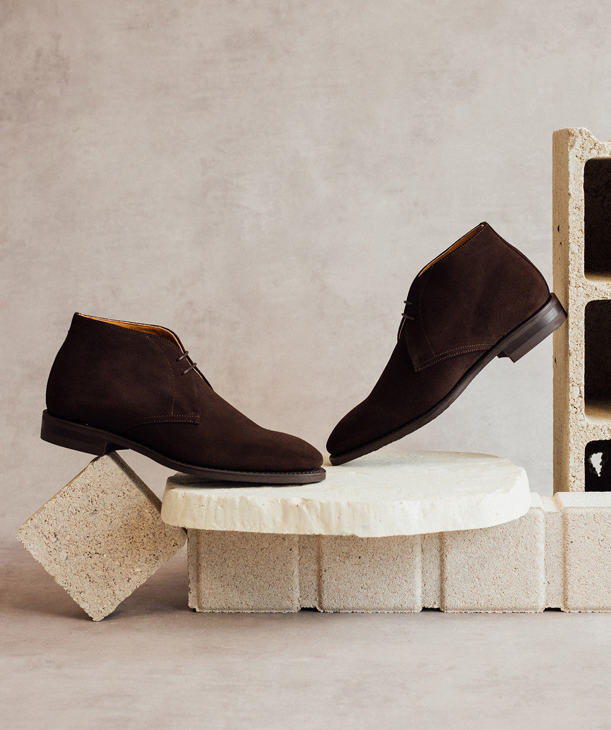 Bottines CHUKKA 1986 Daim Marron