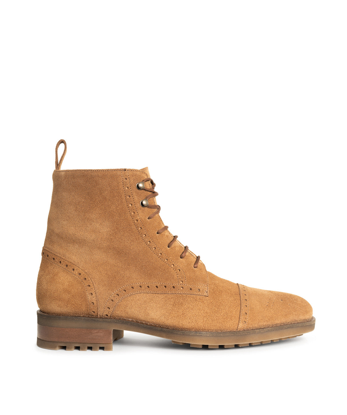 Bottines ERNESTO Daim Camel