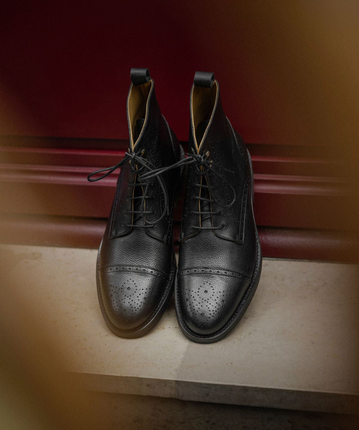 Bottines ERNESTO Grainé Noir