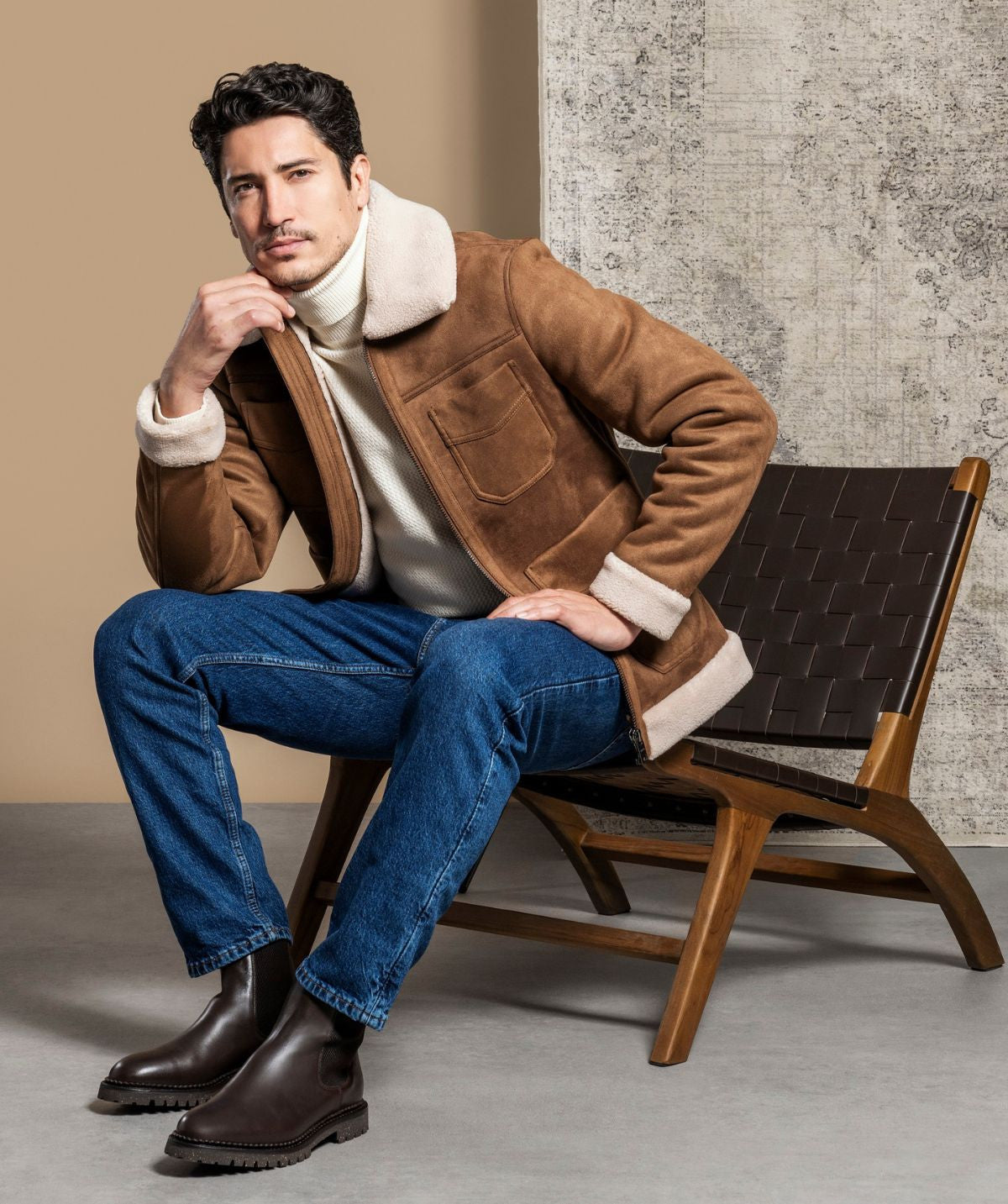 Bottines FULHAM Marron