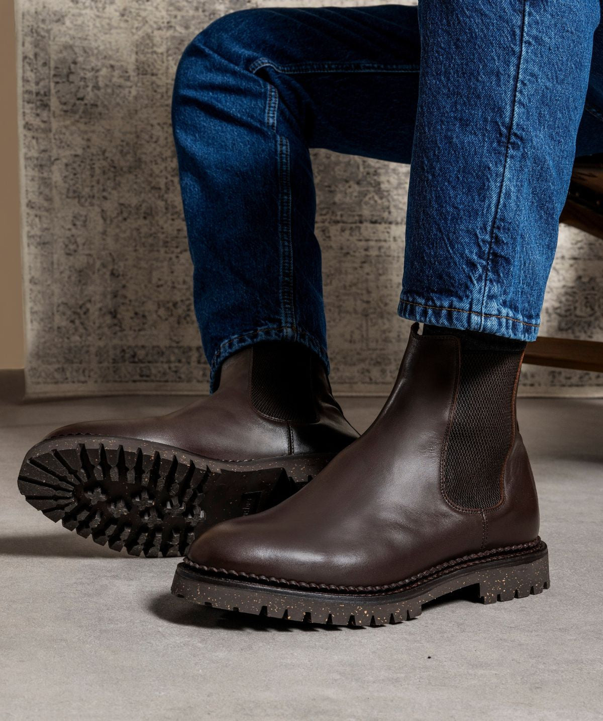 Bottines FULHAM Marron