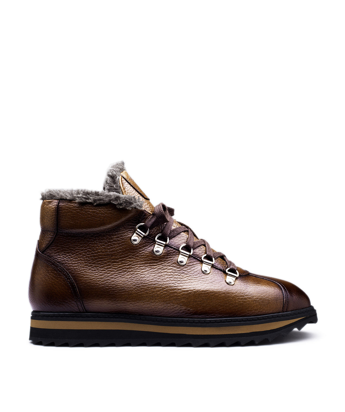 SAMOENS Brown Ankle Boots