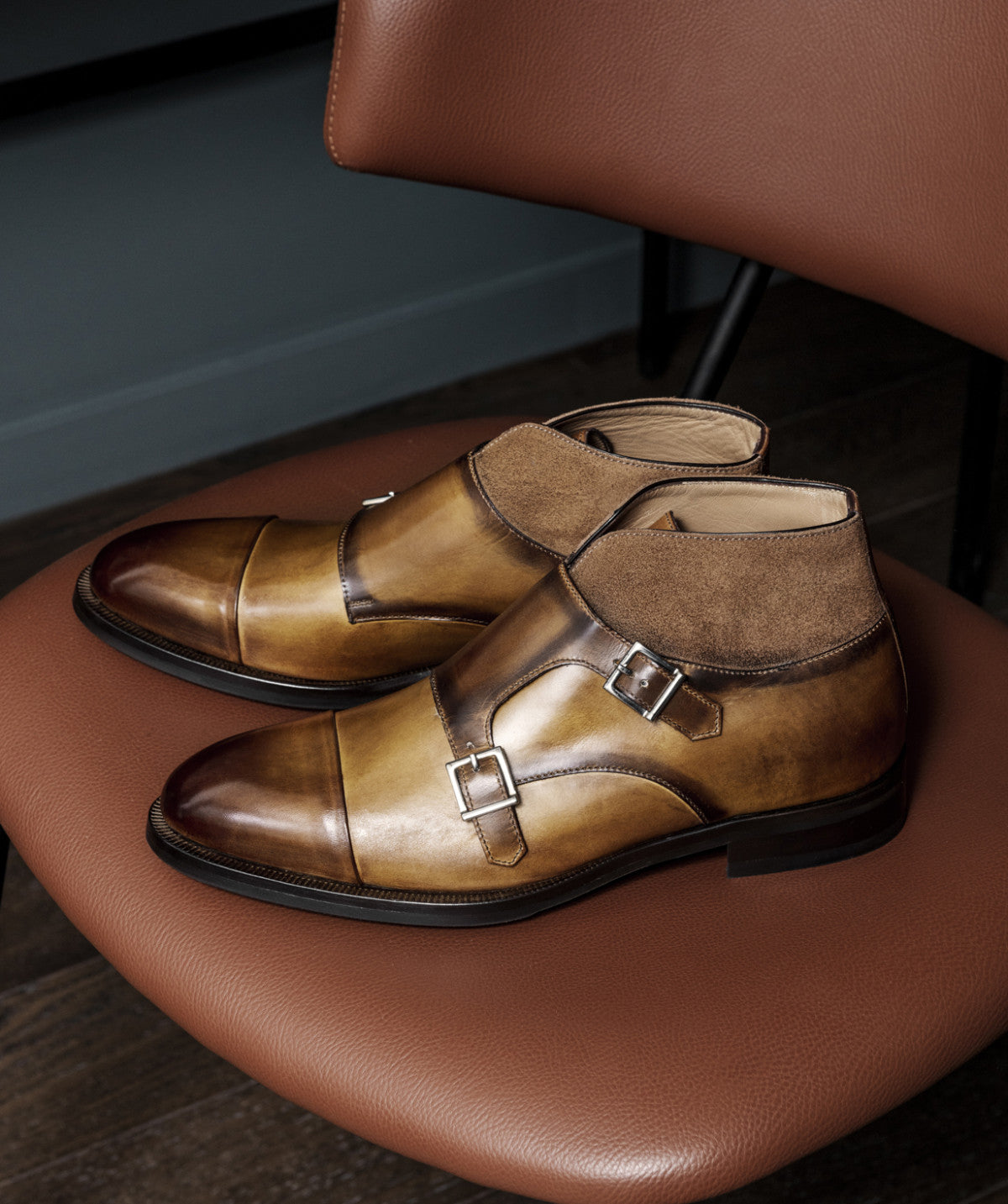 Boucles LEONARDO Marron