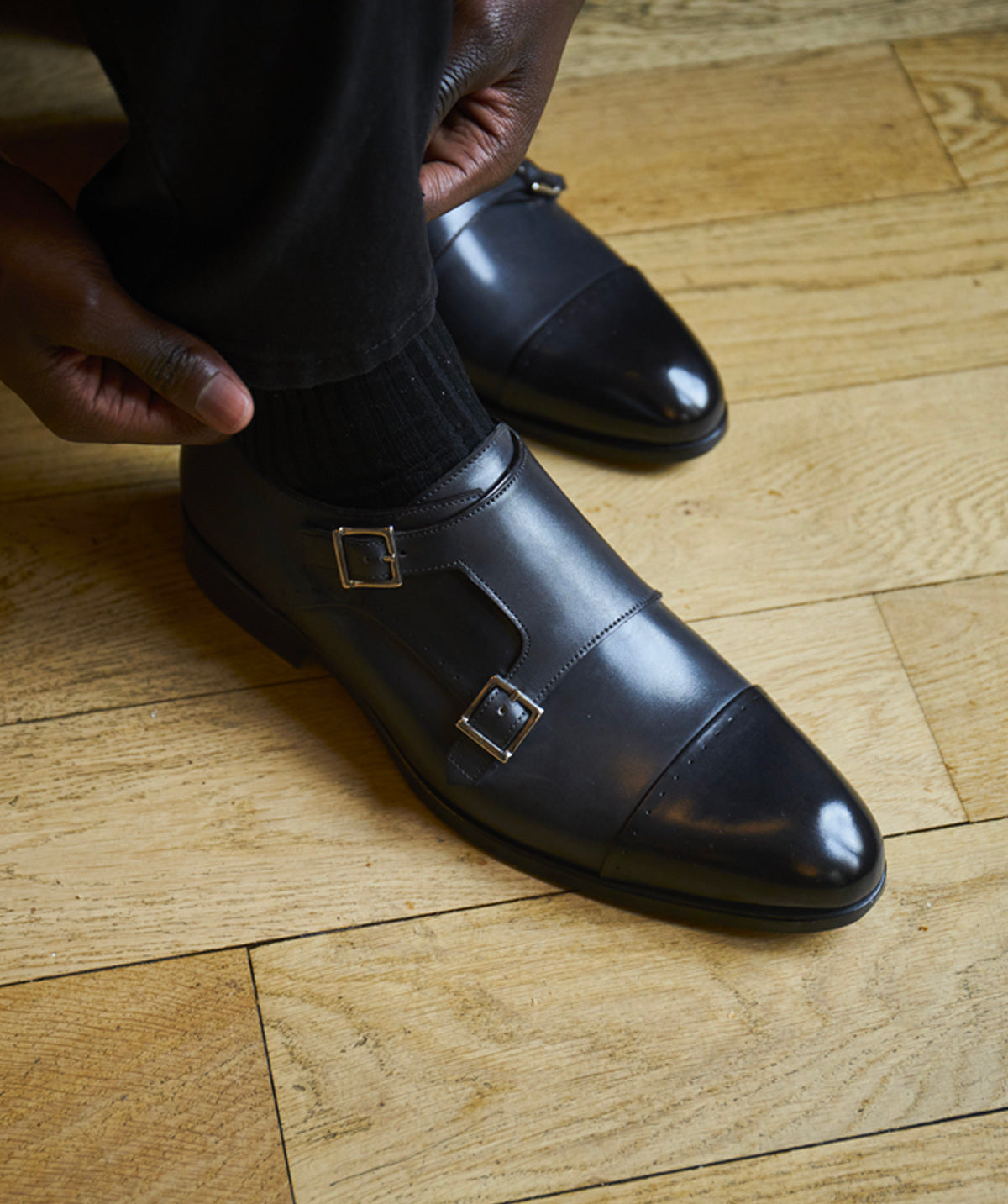 Boucles FELICIANO Gris Patiné