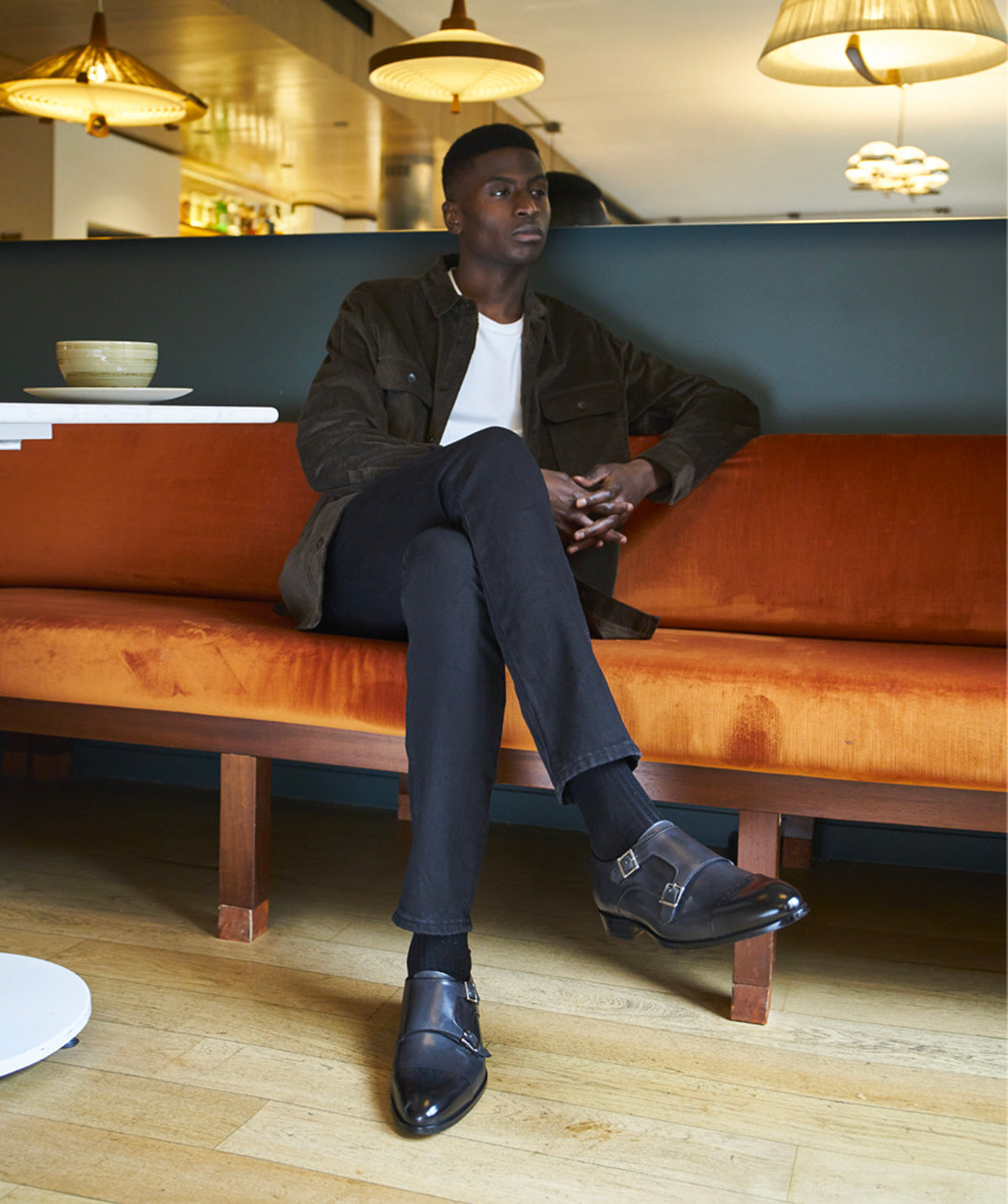 Boucles FELICIANO Gris Patiné