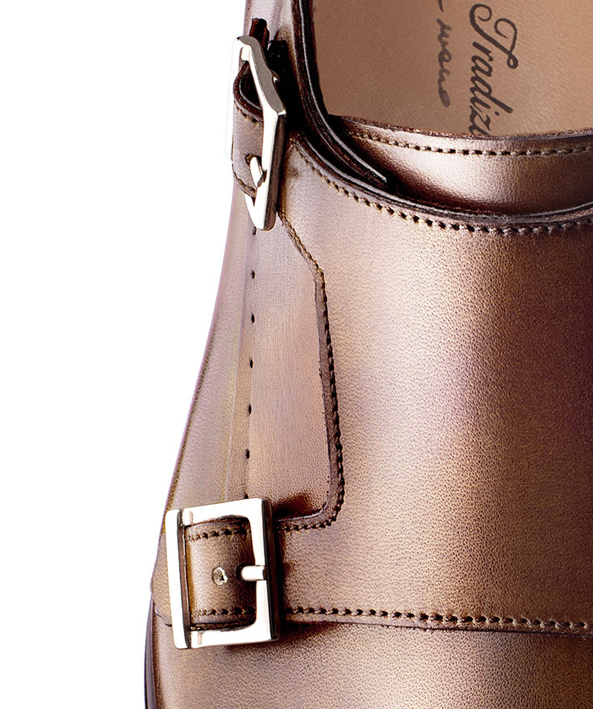 Boucles FELICIANO Marron Patiné