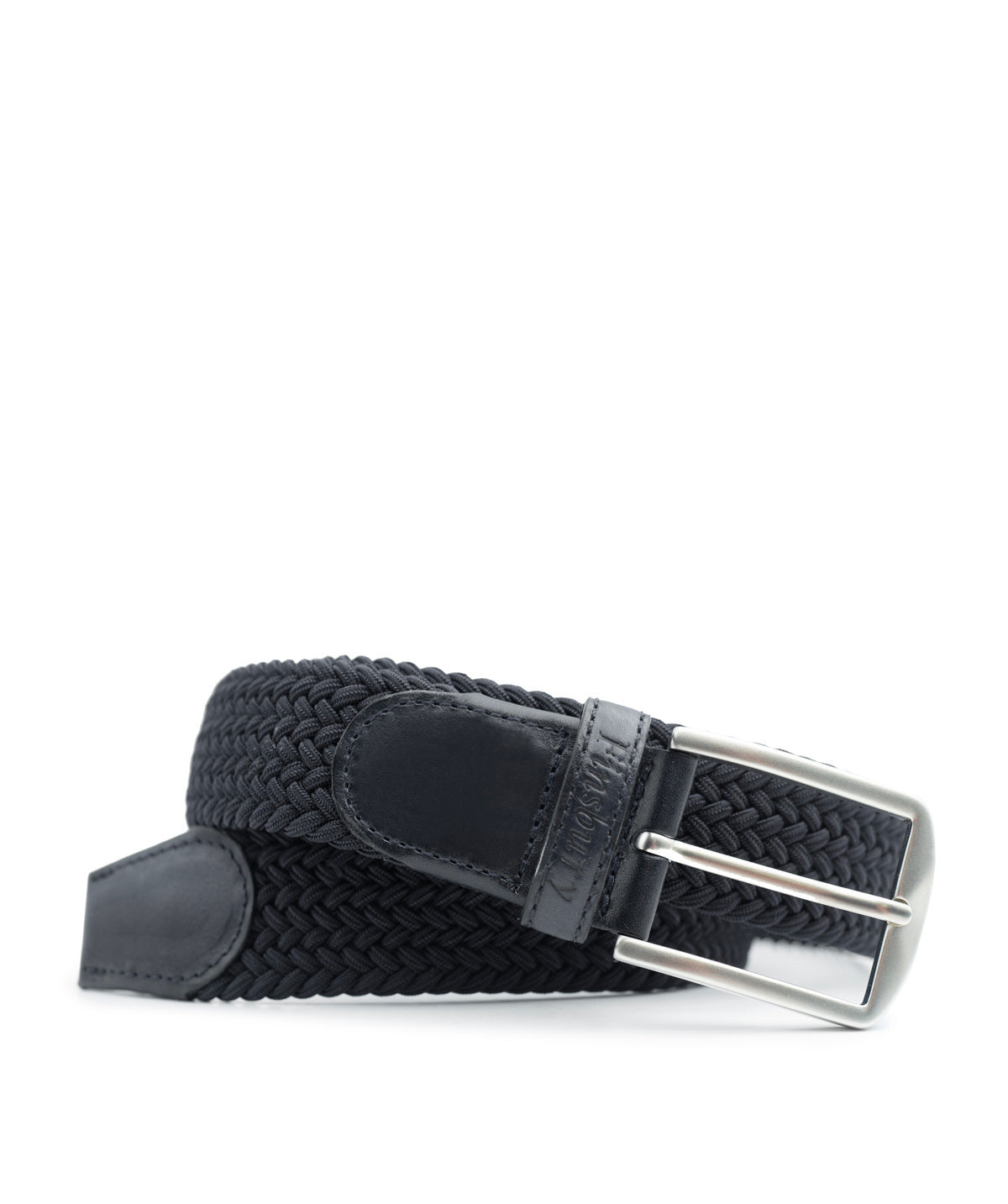 Ceinture Tressée Noir