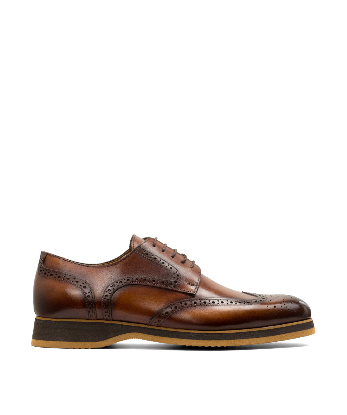 Elegant Italian shoes FINSBURY Richelieu PHAREL Brown - Finsbury Shoes main image 3
