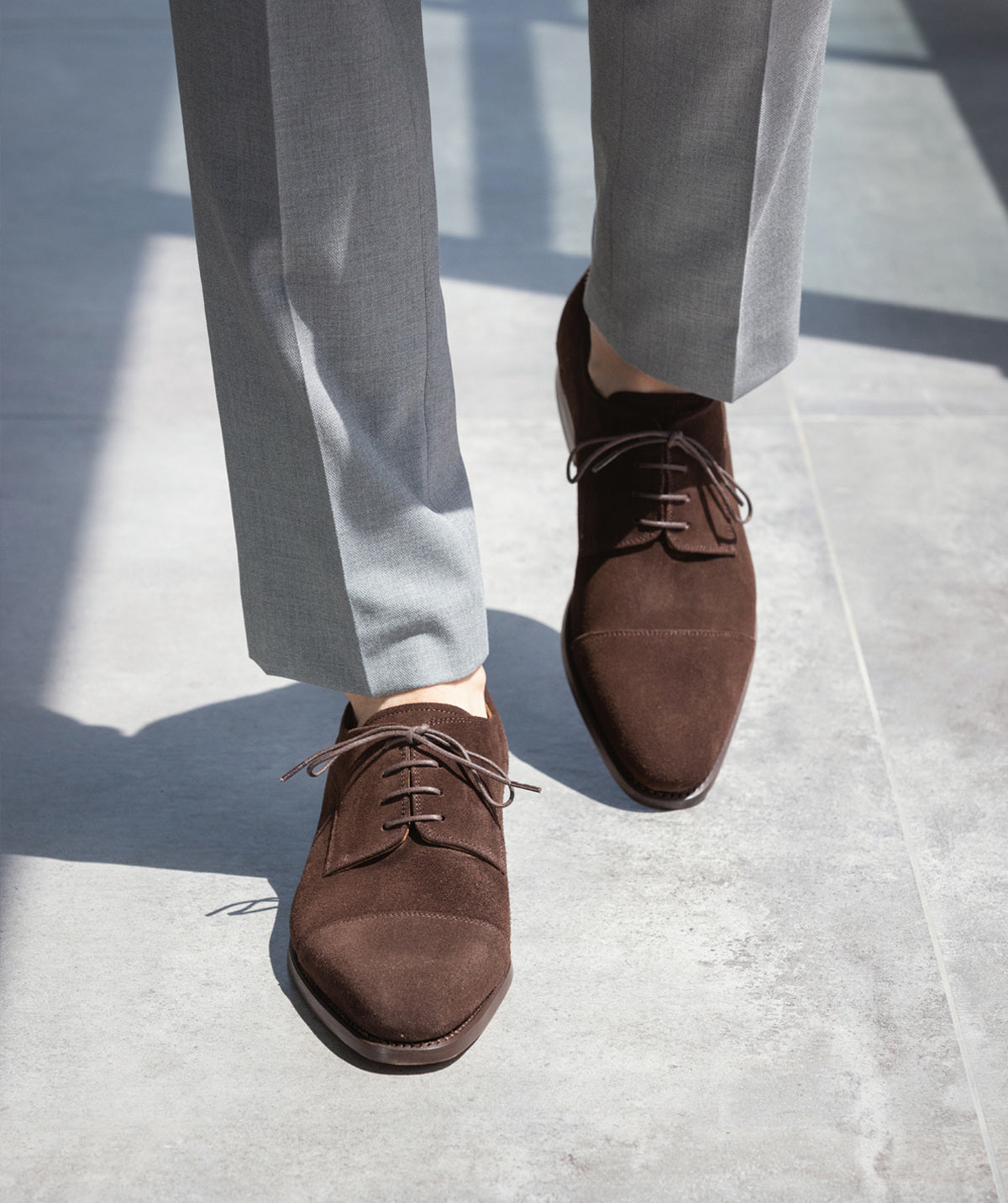 Derby ELVIS Daim Marron