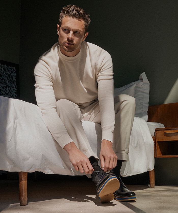 Derby ELIAS Bleu Minuit