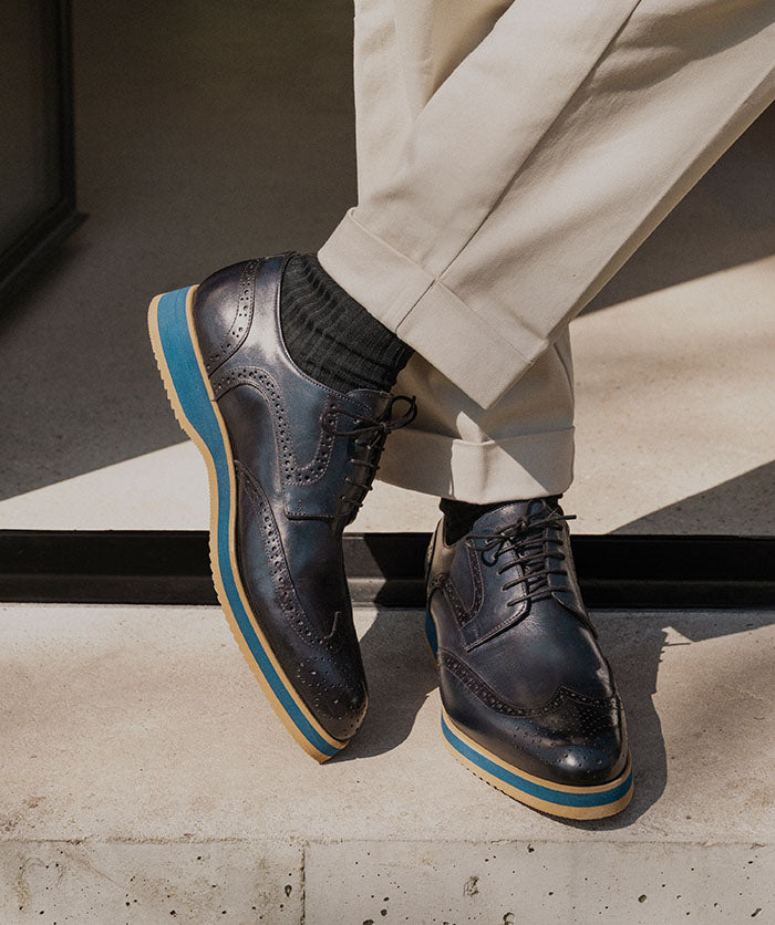 Derby ELIAS Bleu Minuit