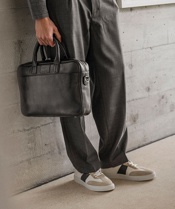 Mallette Grainée Noir