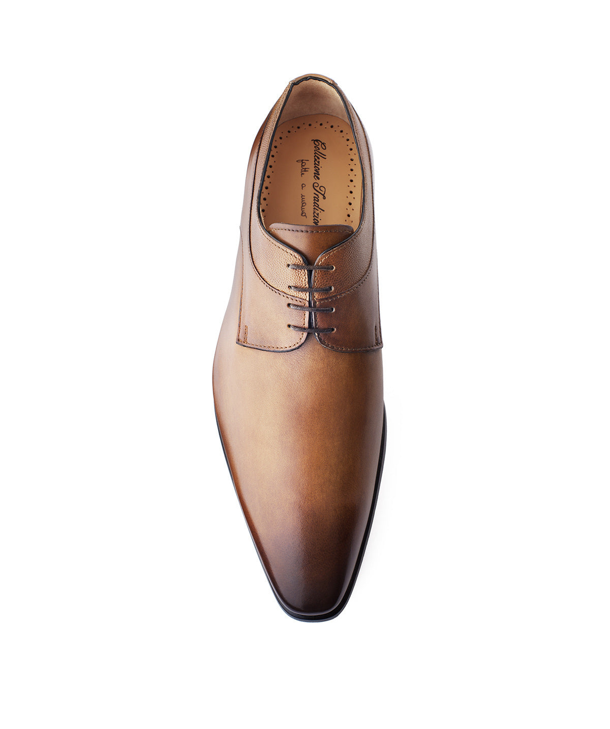 UMBERTO Brown Patina Derby