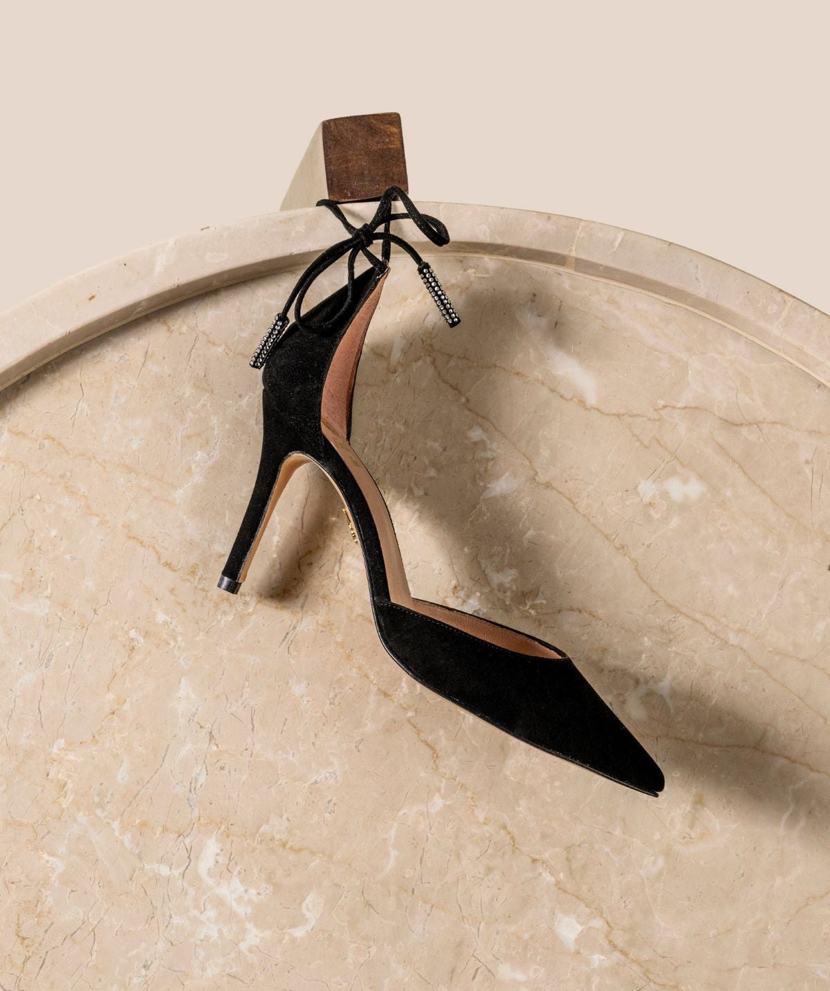 Escarpins DIANA Veau Velours Noir