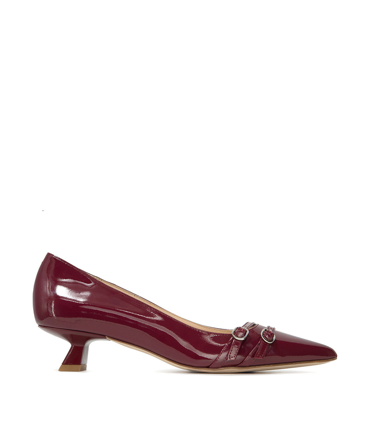 Escarpins Anais Taille 35 - Talon Bas Beige, Synthétique, Confortables - Neufs Avec Boîte D'origine