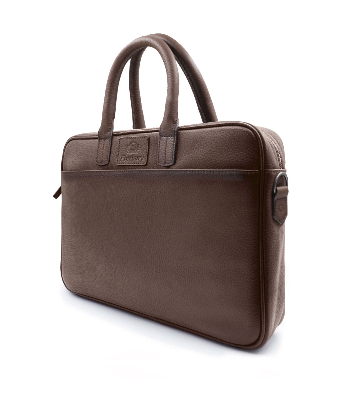 Mallette Grainée Marron Foncé