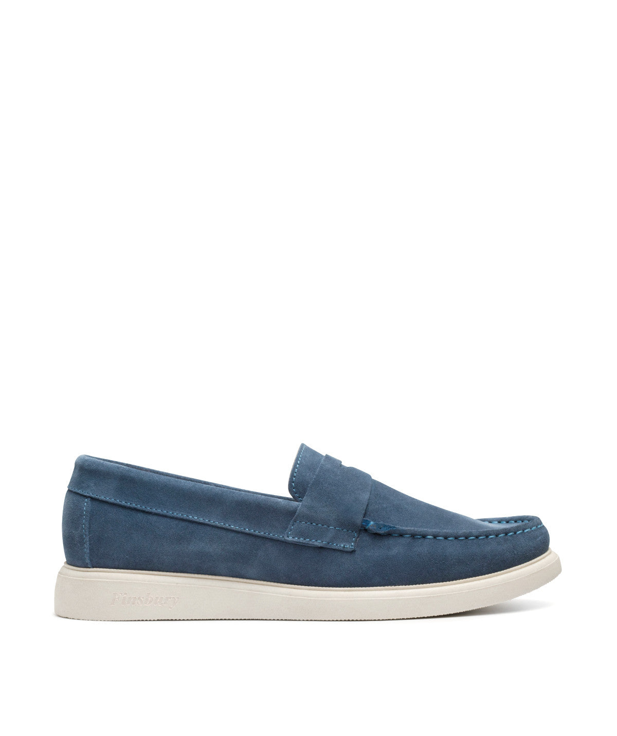 Mocassin ACAPULCO Veau Velours Bleu Azur