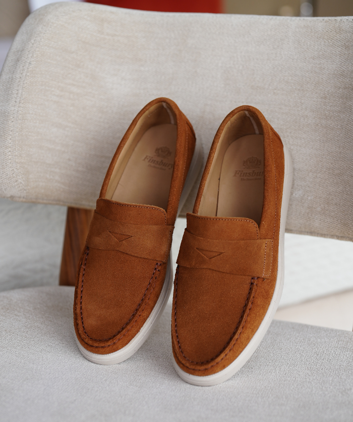 Mocassin ACAPULCO Veau Velours Whisky
