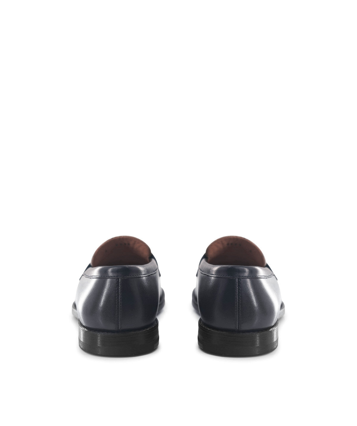 Mocassins Bicolore LILOU Marine et Blanc