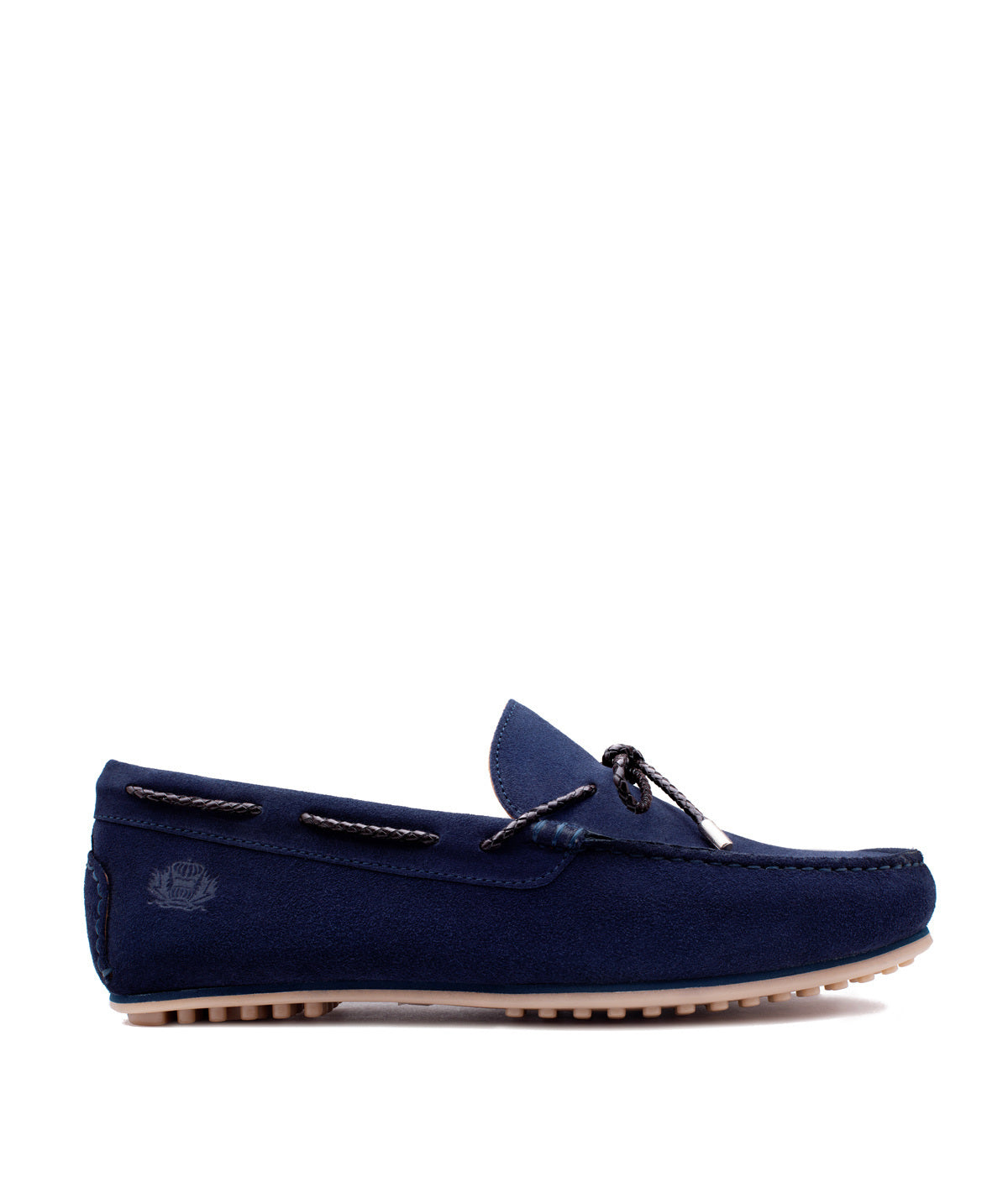CANCUN Navy Suede Moccasin