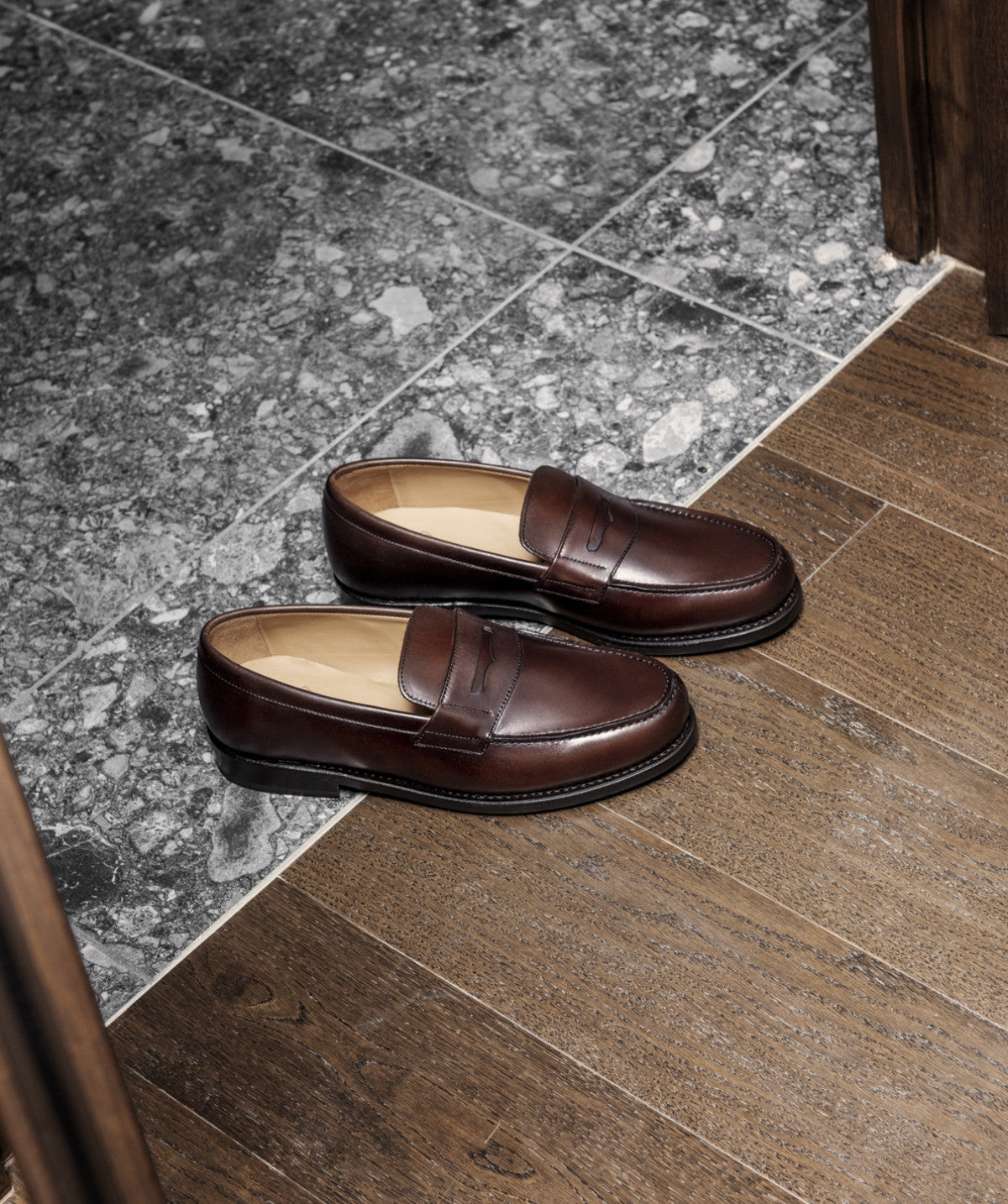 College 1986 Dark Brown Moccasin