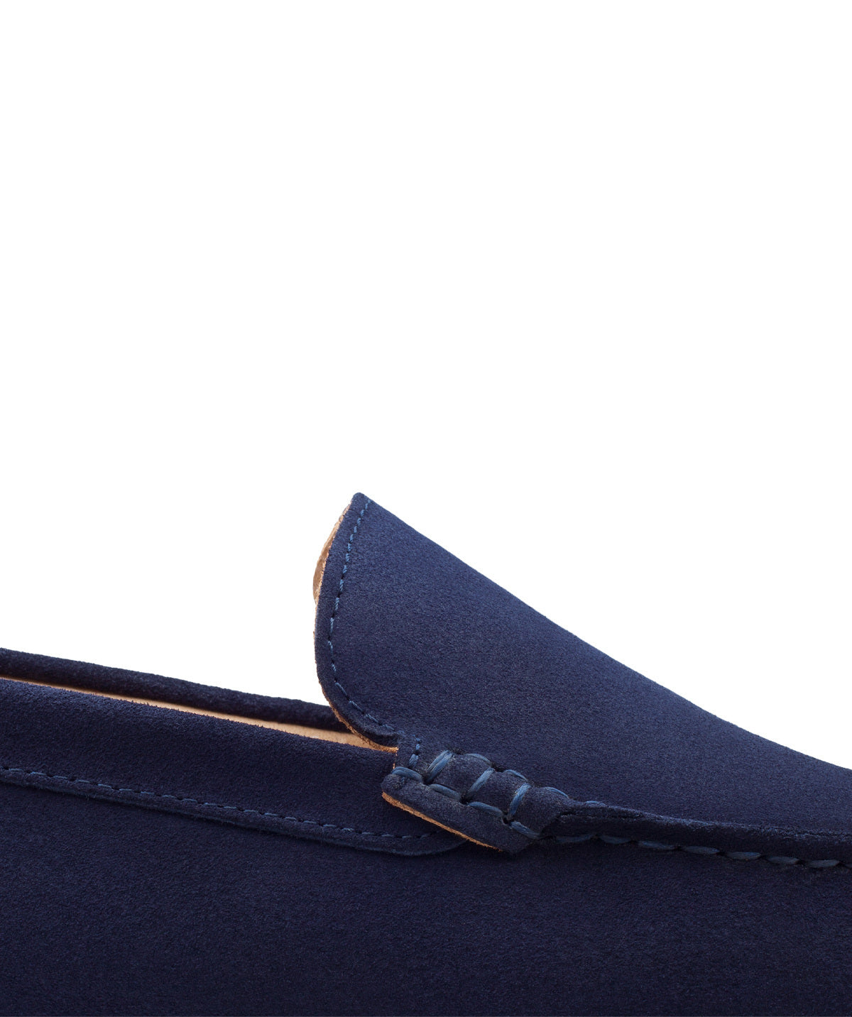 Mocassin DANDY Veau Velours Bleu Marine