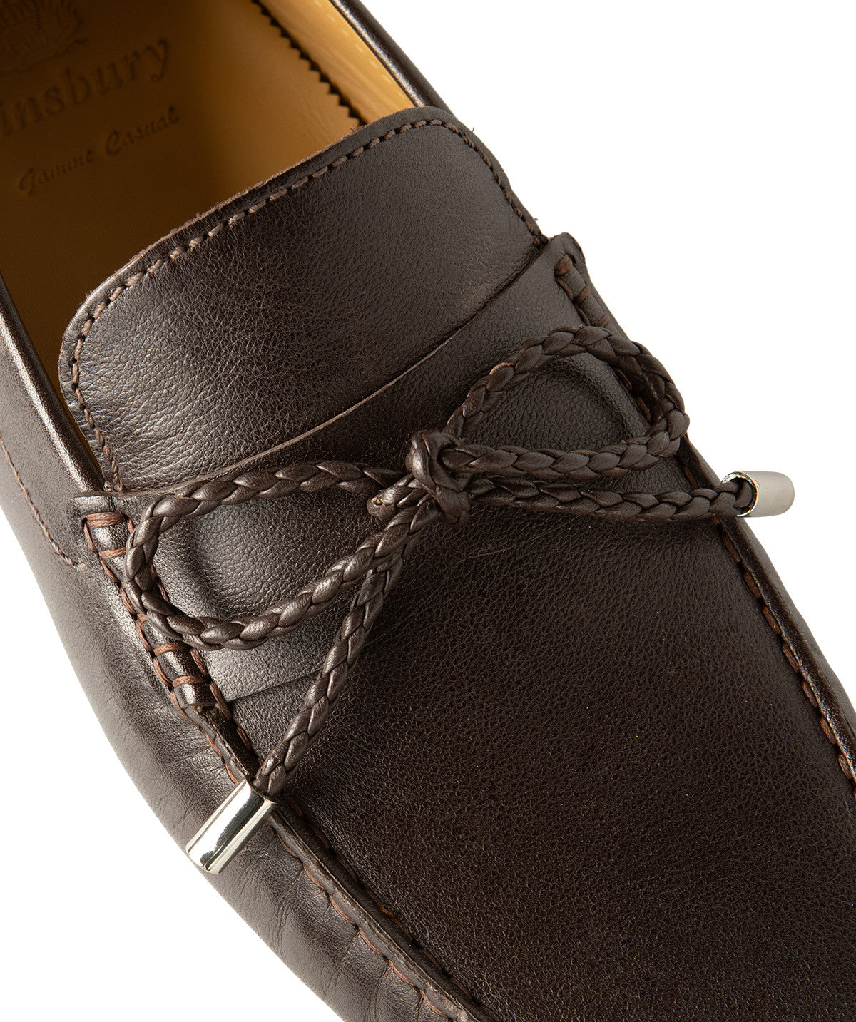 Mocassin MARBELLA Grainé Marron