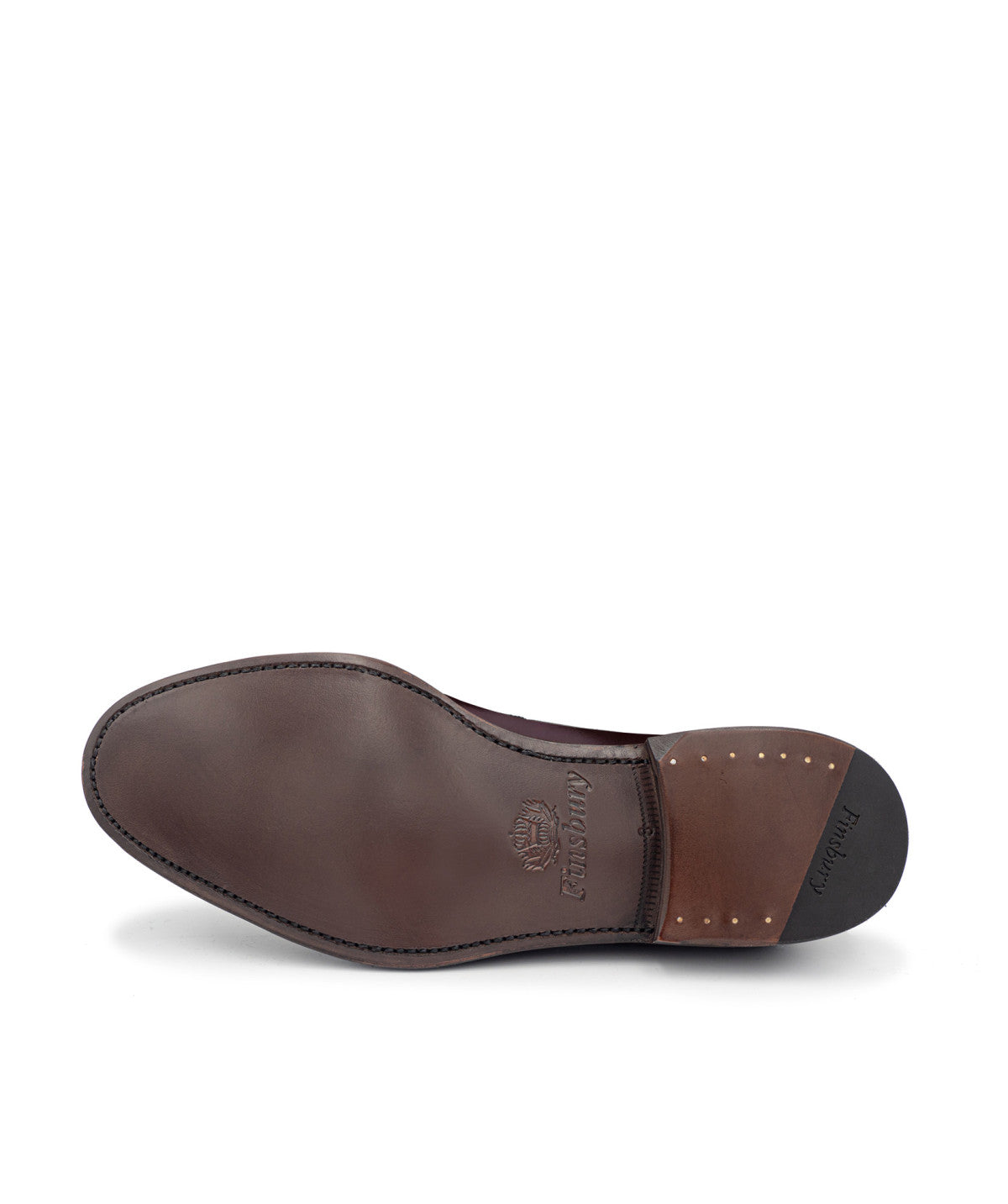 Mocassin OLDEN Bordeaux Lisse
