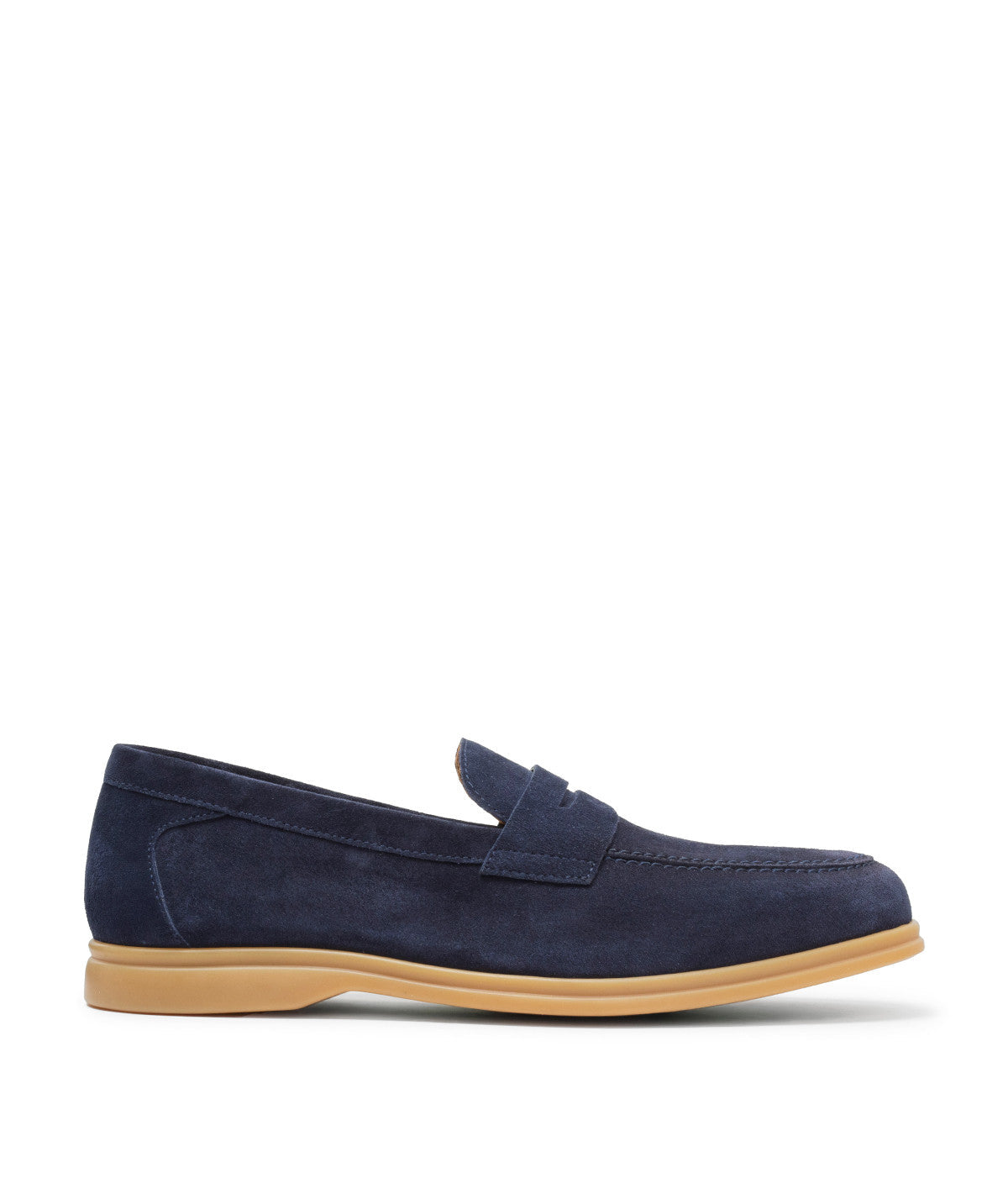 Mocassin PORTOBELLO Daim Bleu Marine