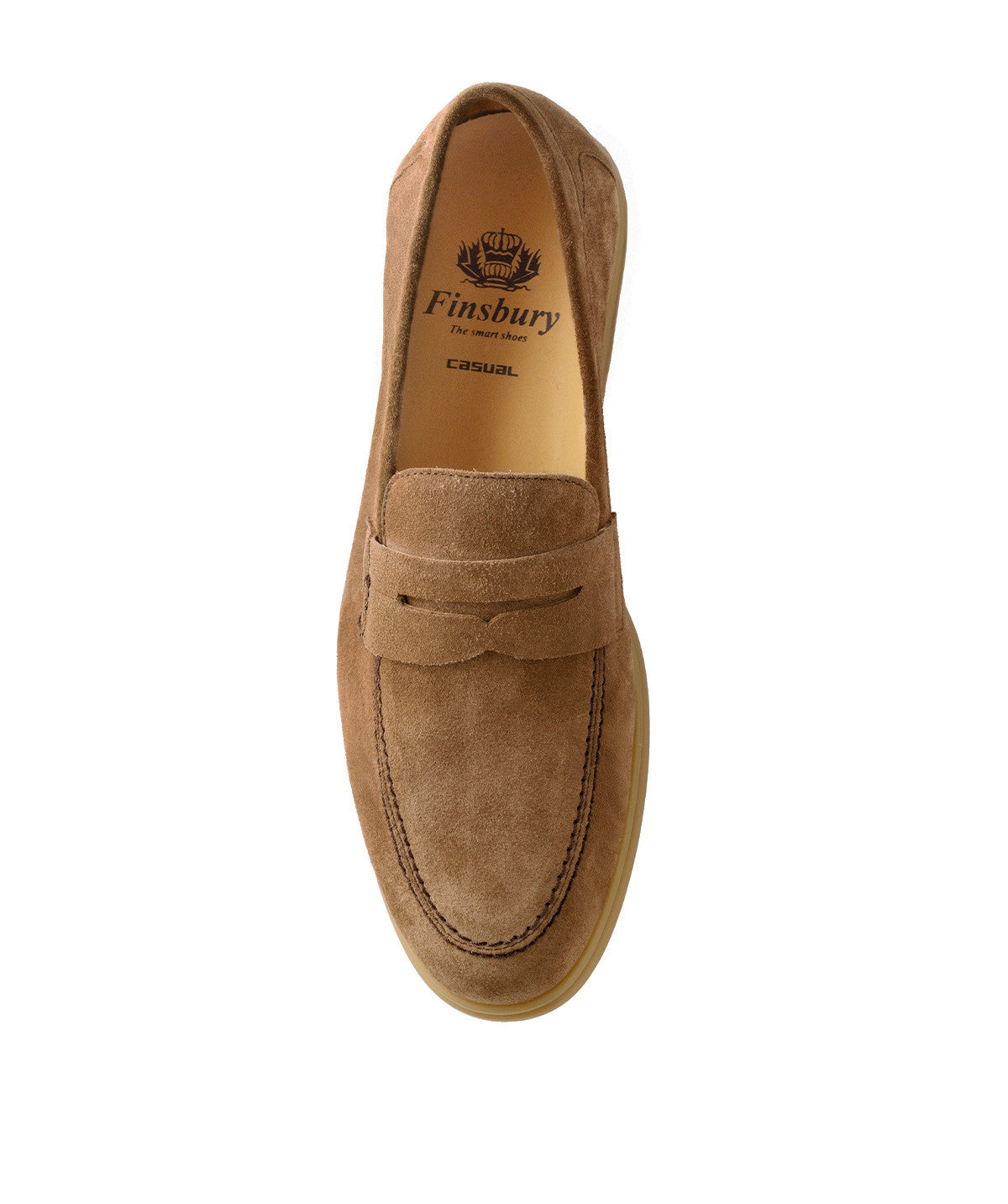 Mocassin PORTOBELLO Daim Noisette