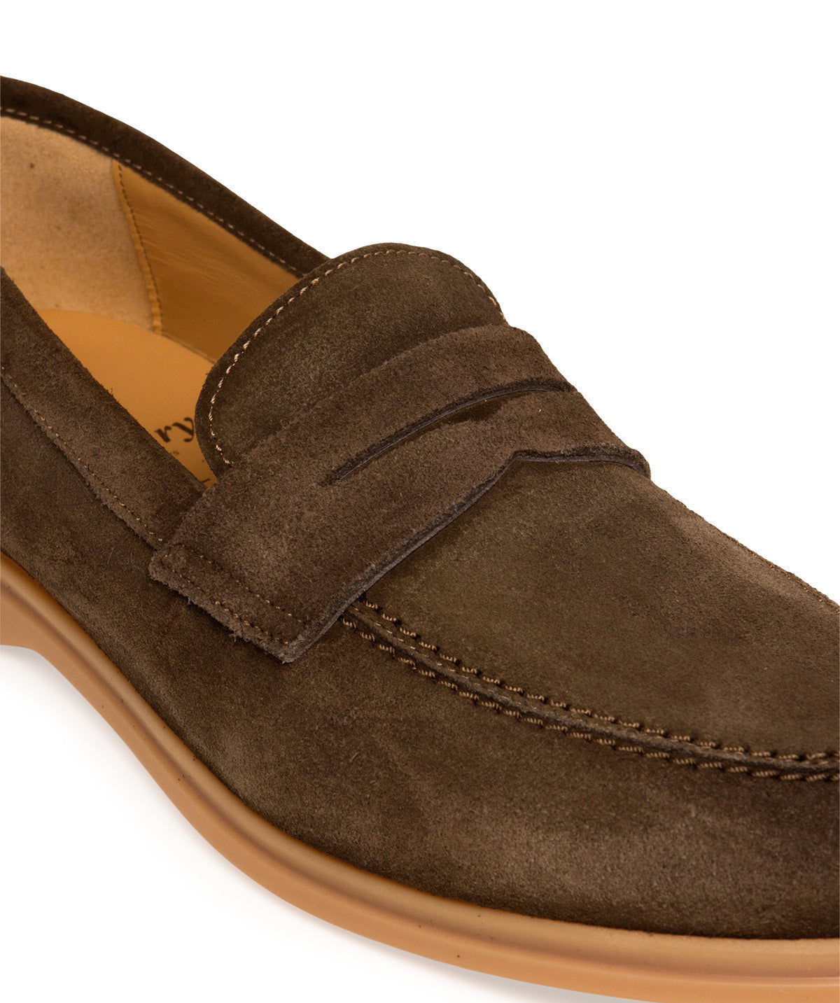 Mocassin PORTOBELLO Daim Olive Sombre