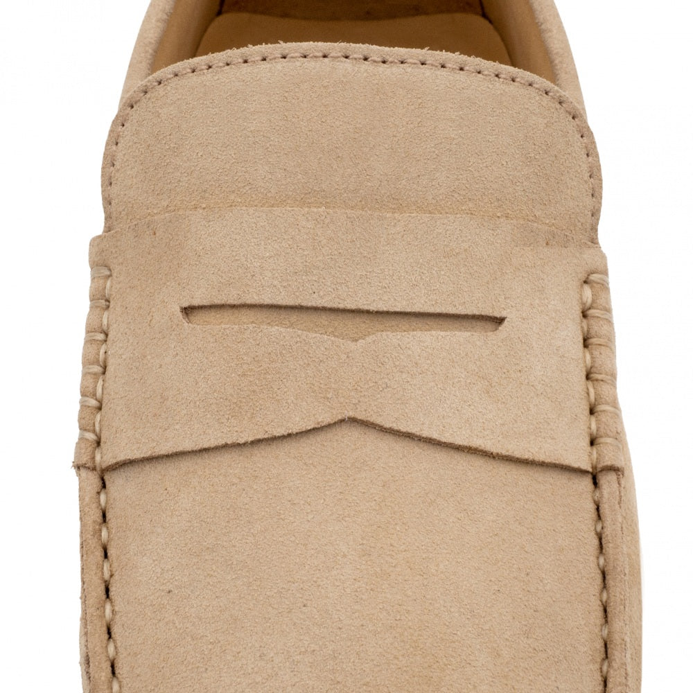 TROPEA Sand Suede Moccasin